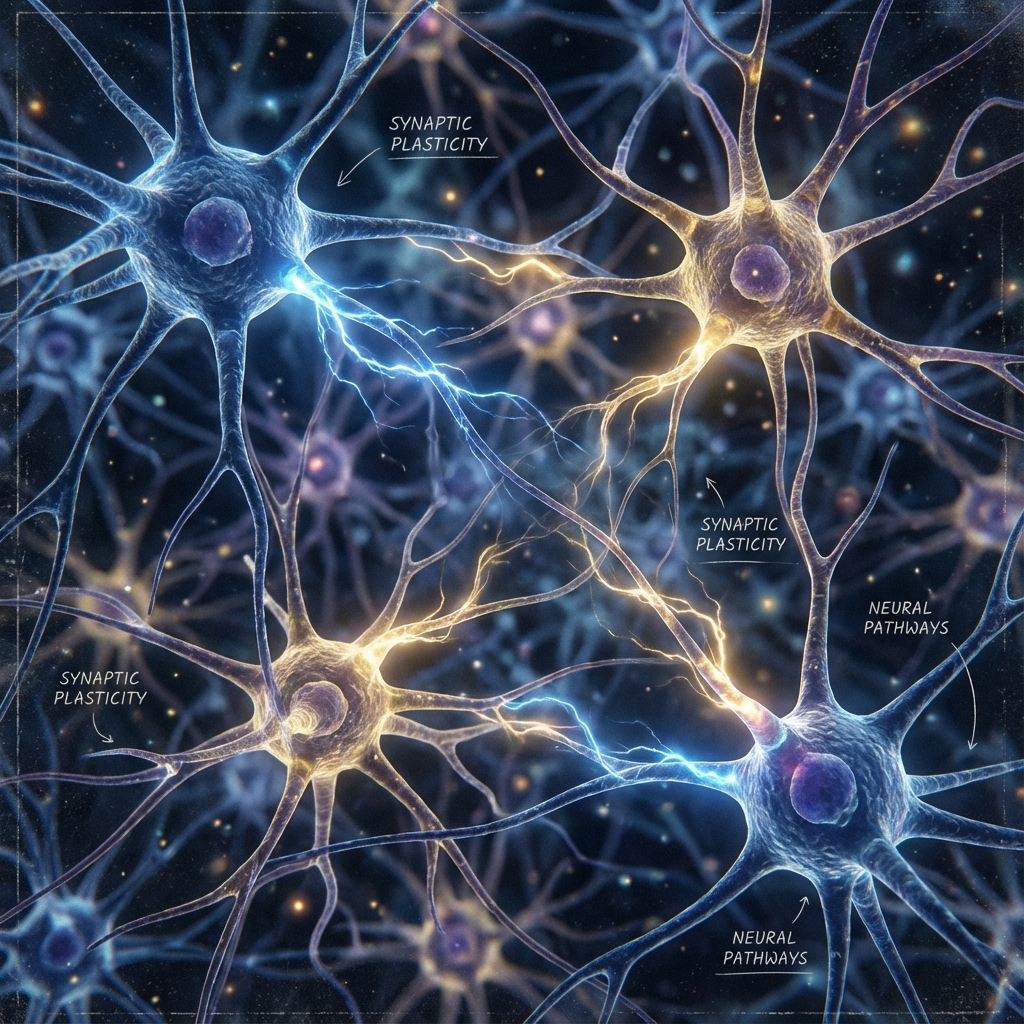 Görsel: Nöronların birbirine bağlanması ve yeni yollar oluşturması